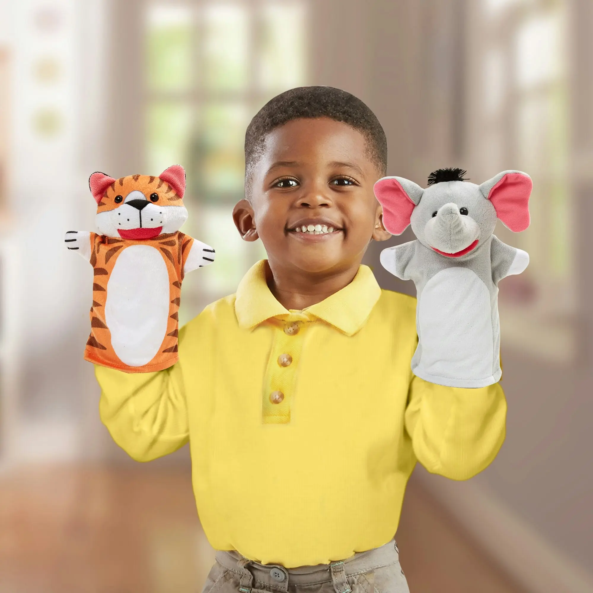 Melissa & Doug - Zoo Friends Hand Puppets