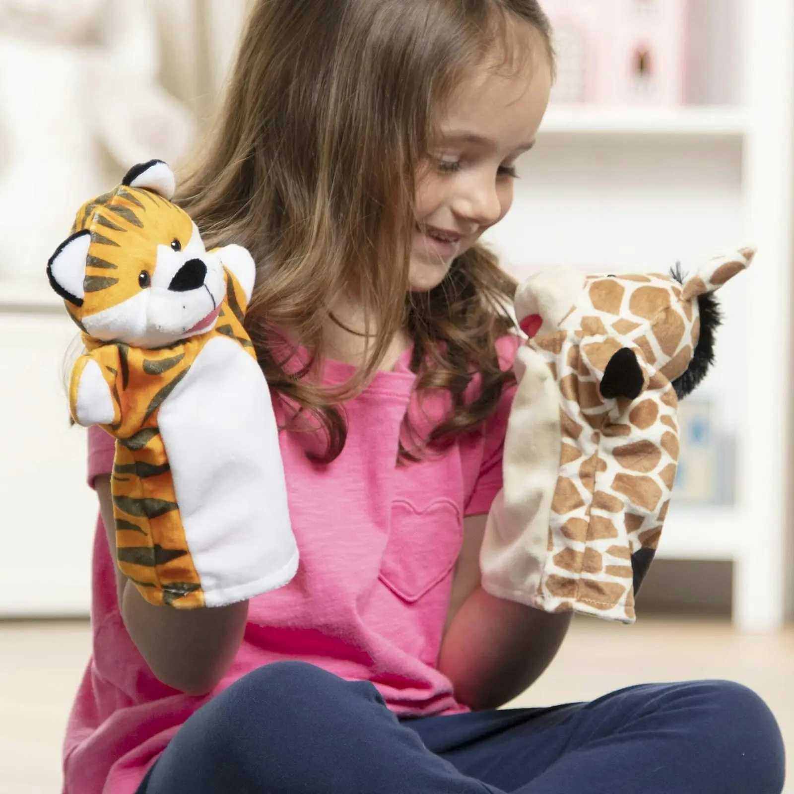 Melissa & Doug - Zoo Friends Hand Puppets