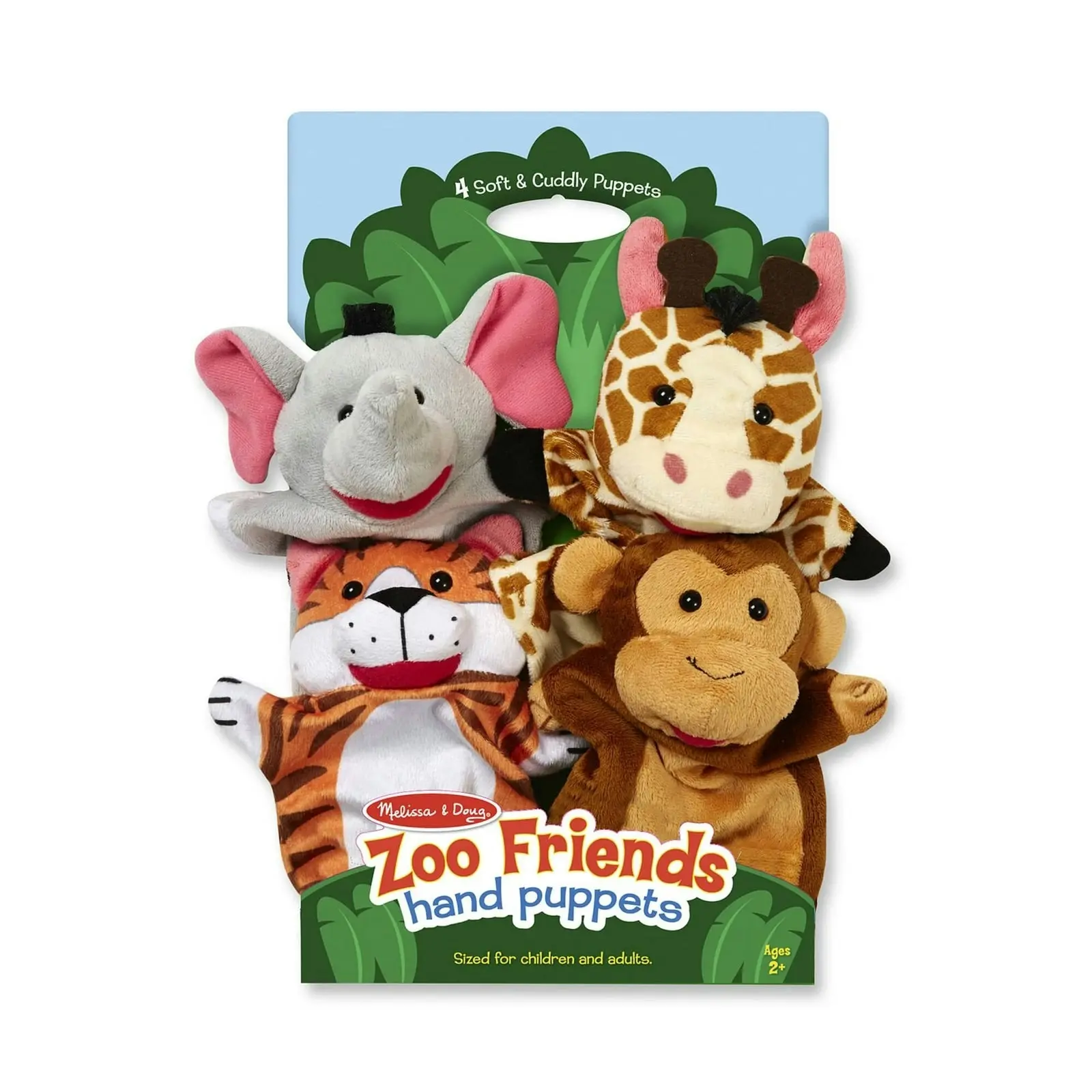 Melissa & Doug - Zoo Friends Hand Puppets