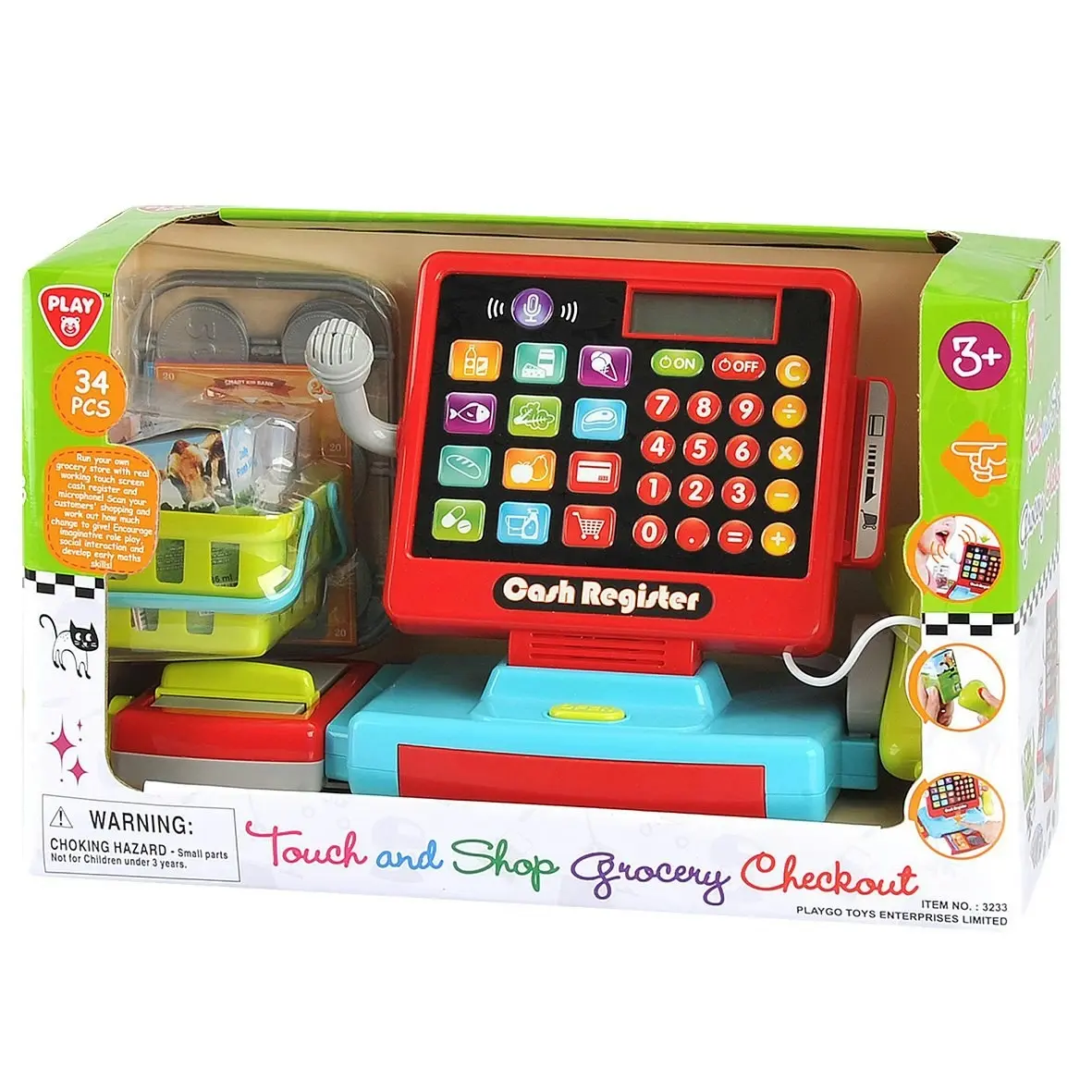 Playgo Toys Ent. Ltd. - Touch And Shop Grocery Checkout