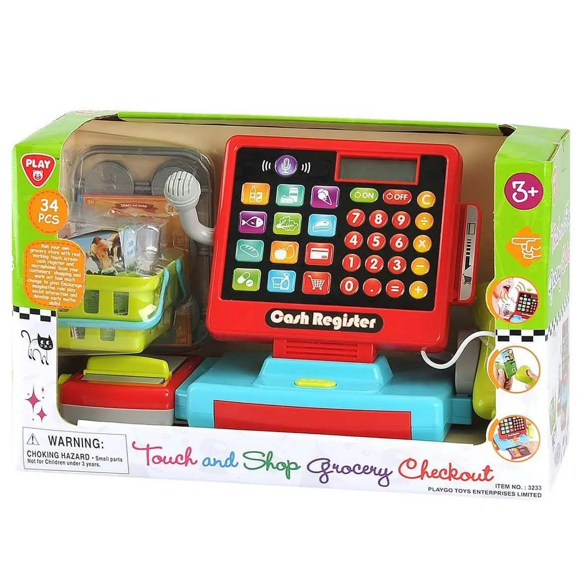 Playgo Toys Ent. Ltd. - Touch And Shop Grocery Checkout