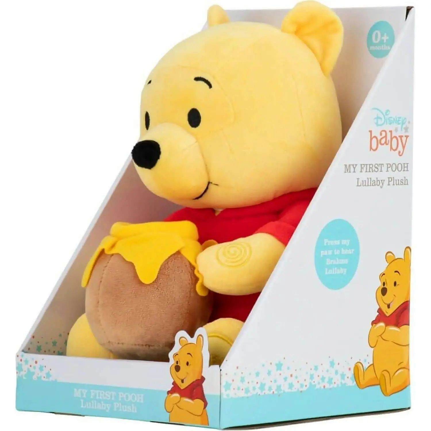 Winnie The Pooh - My First Pooh Lullaby Soft Toy Plush - Jasnor