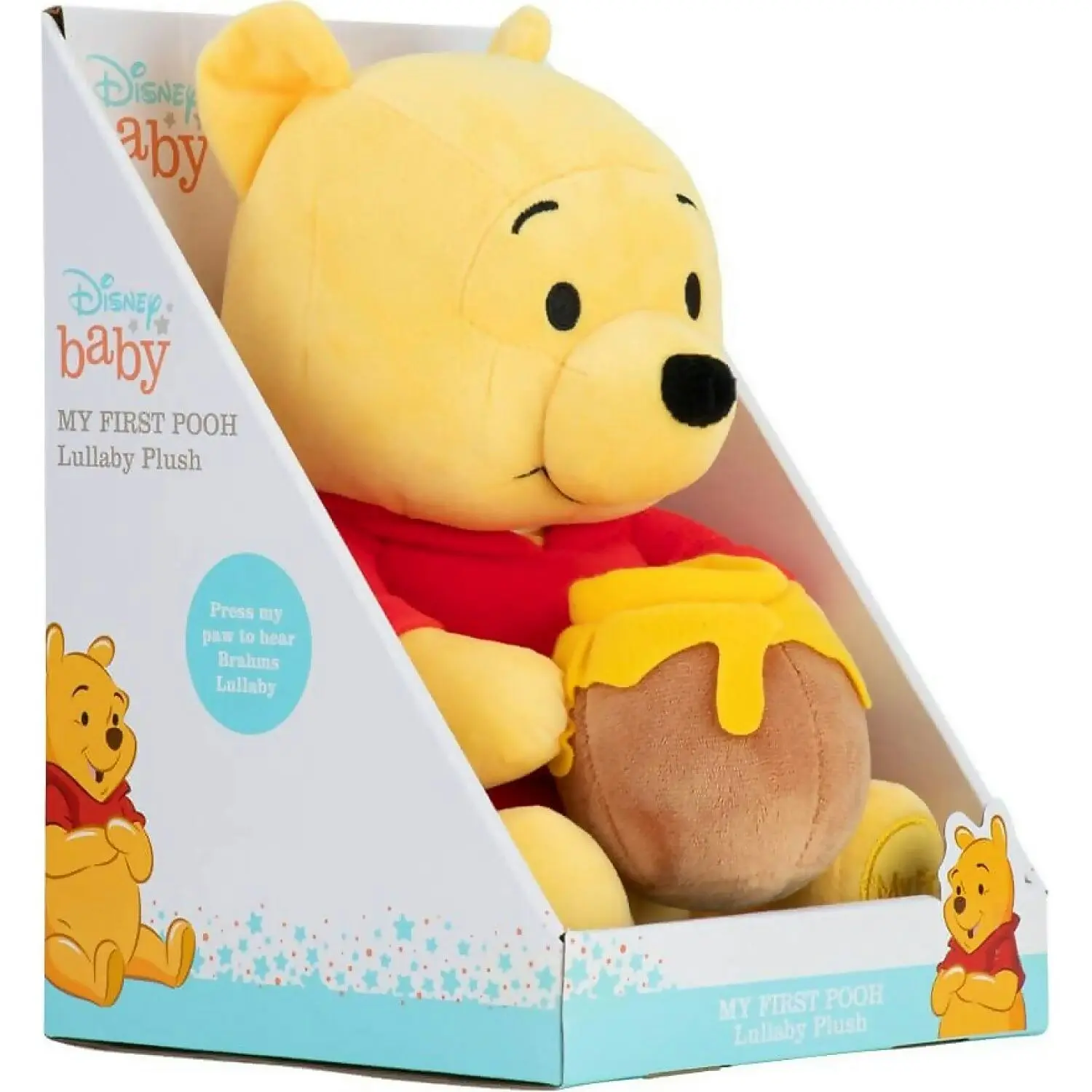 Winnie The Pooh - My First Pooh Lullaby Soft Toy Plush - Jasnor