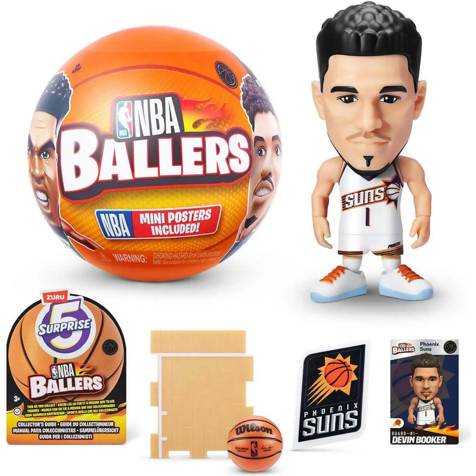 Zuru 5 Surprise Nba Ballers Assorted Styles