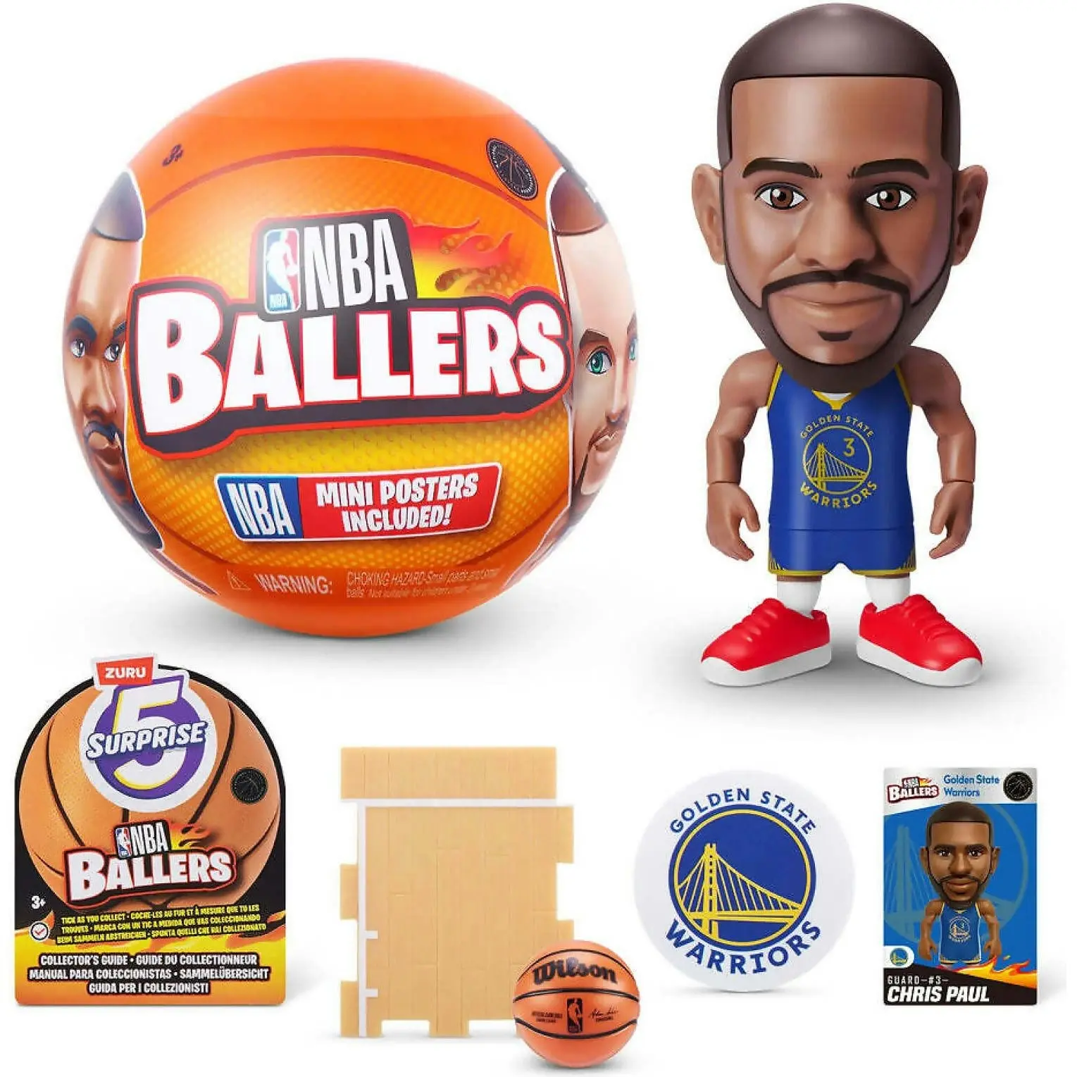 Zuru 5 Surprise Nba Ballers Assorted Styles