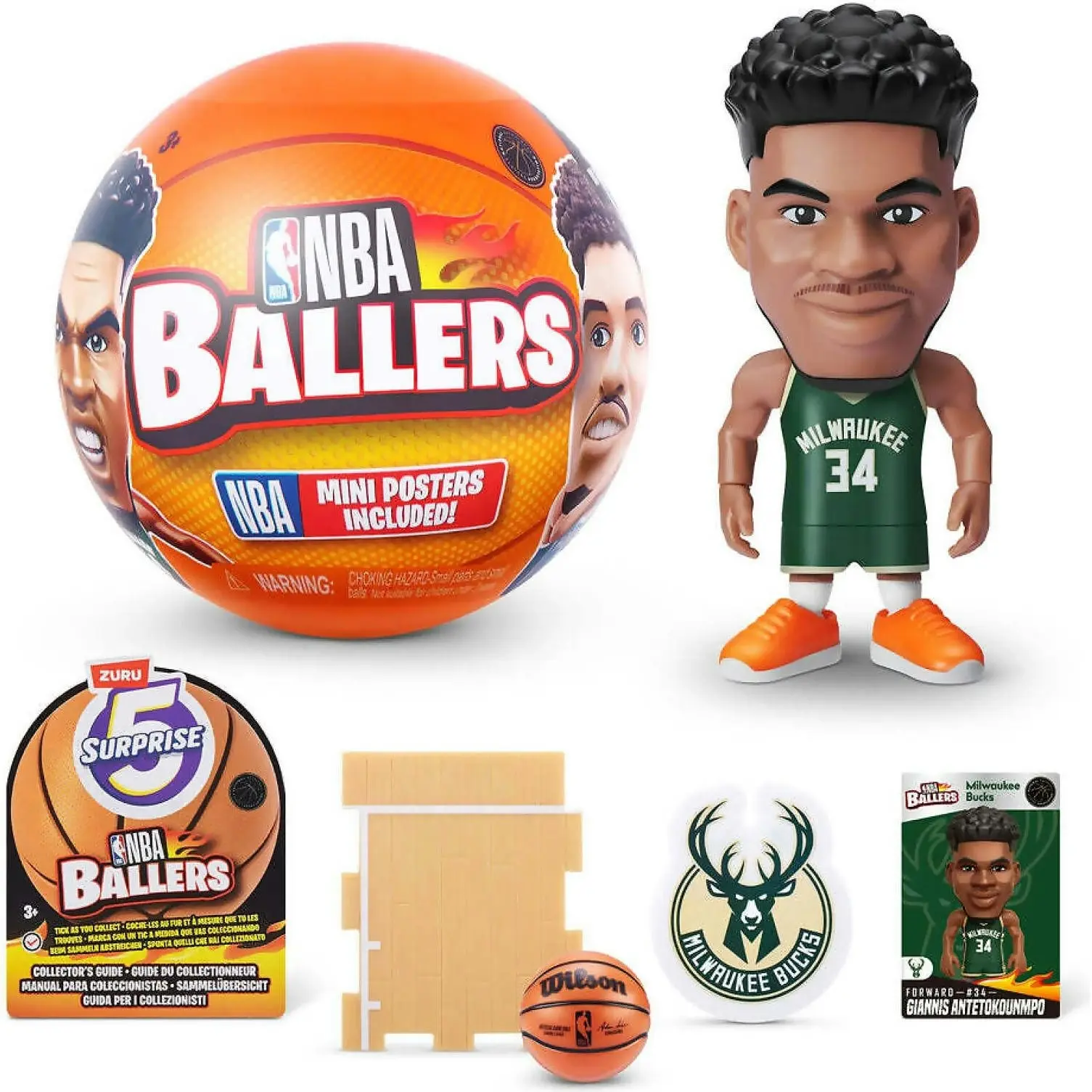 Zuru 5 Surprise Nba Ballers Assorted Styles