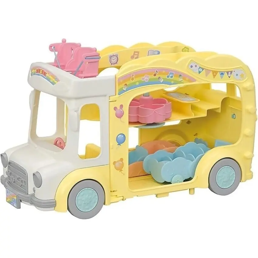 Sylvanian Families - Rainbow Fun Nursery Bus