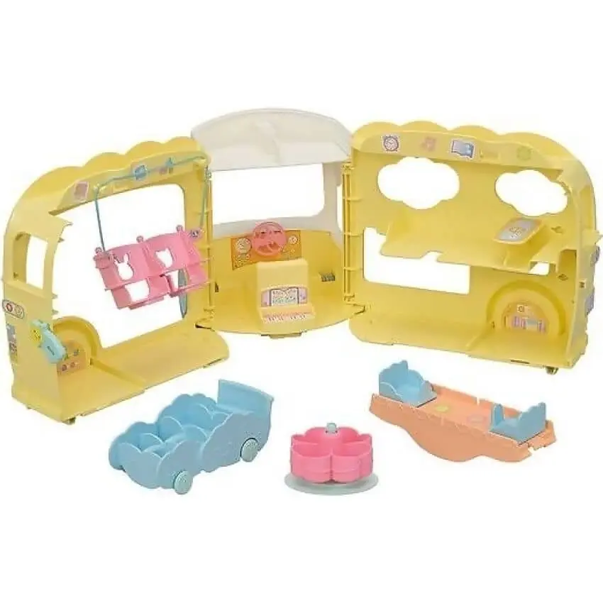 Sylvanian Families - Rainbow Fun Nursery Bus