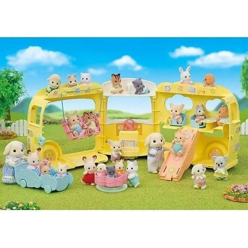 Sylvanian Families - Rainbow Fun Nursery Bus