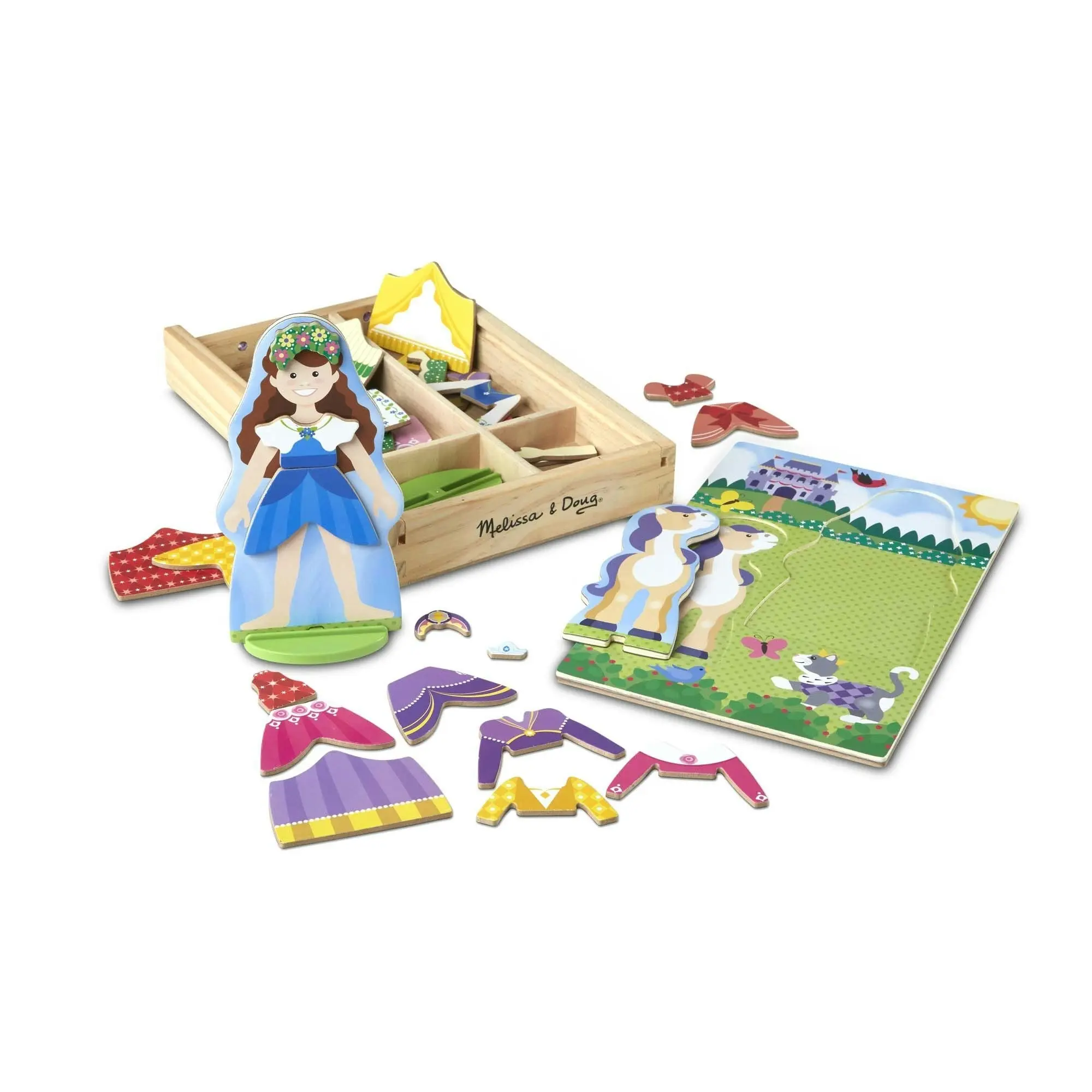 Melissa & Doug - Princess Magnetic Dress-up Play Set