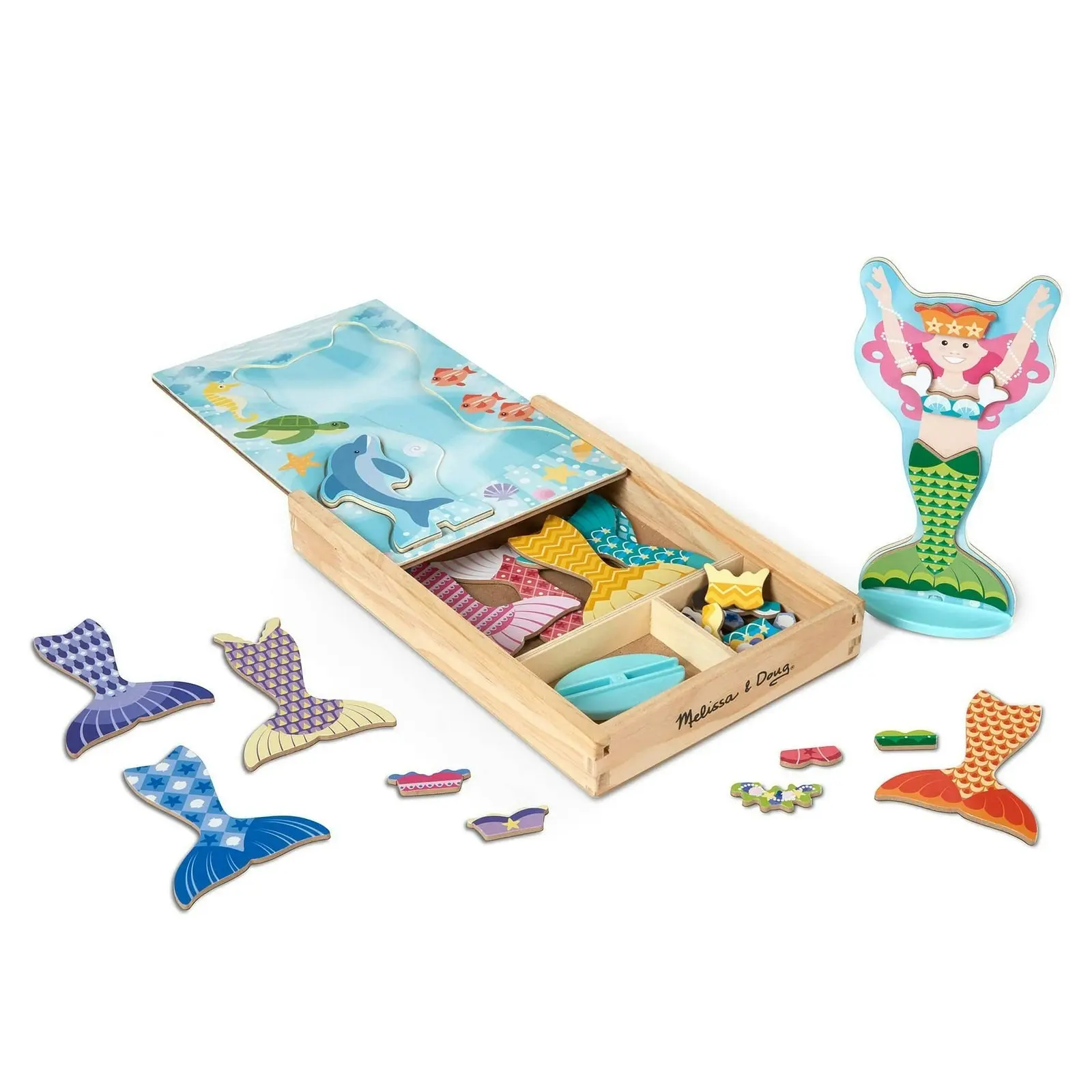 Melissa & Doug - Mermaid Magnetic Dress-up Play Set