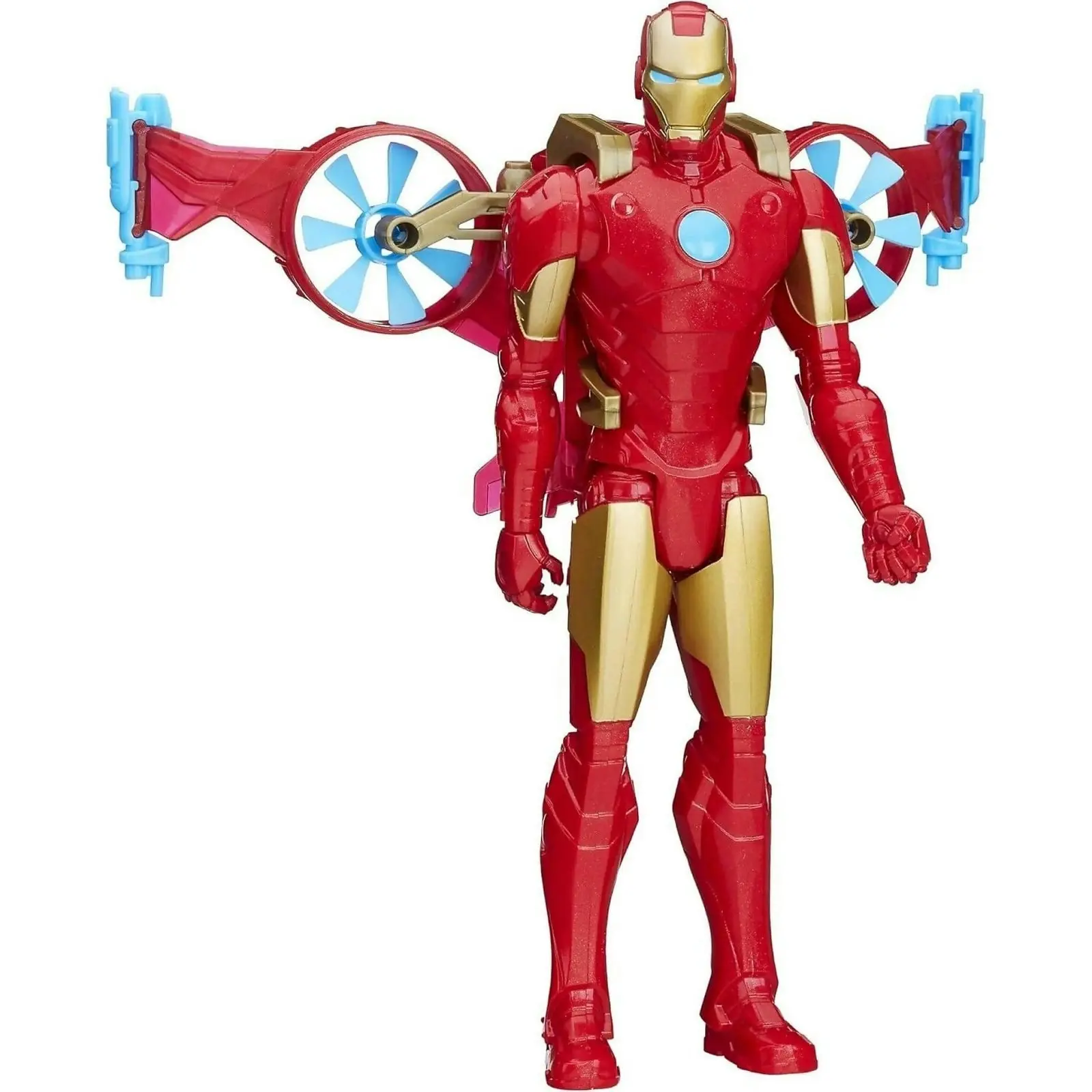 Marvel - Titan Hero Series Iron Man With Hover Pack 12-inch Figure - Hasbro