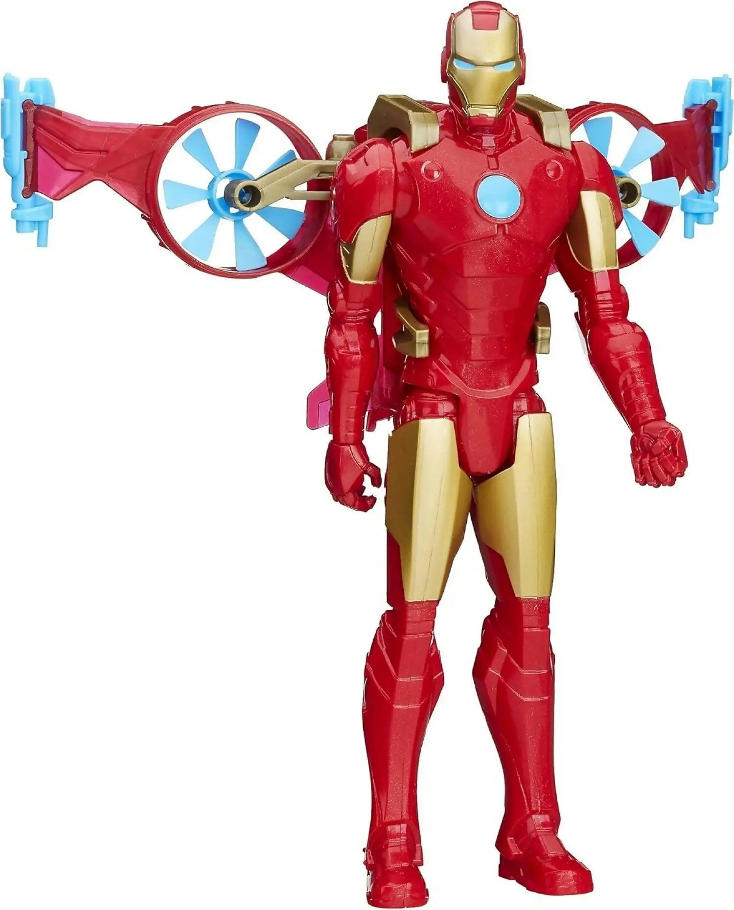 Marvel - Titan Hero Series Iron Man With Hover Pack 12-inch Figure - Hasbro