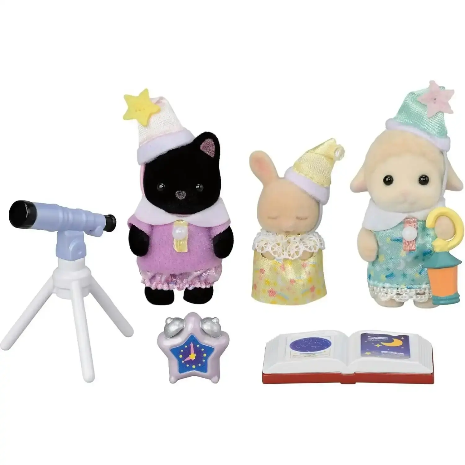 Sylvanian Families - Nursery Friends Sleepover Party Trio