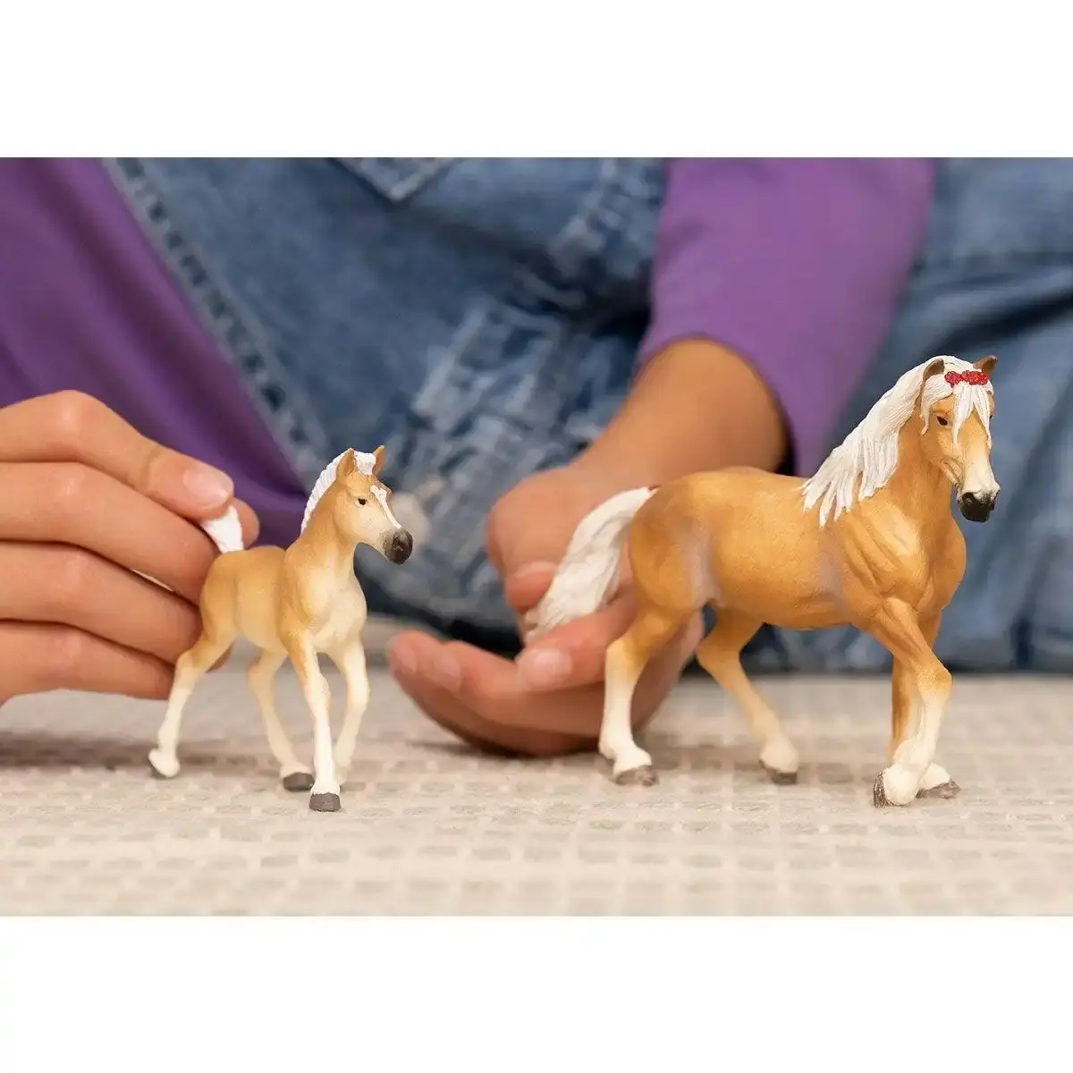 Schleich - Haflinger Mare Horse Figurine