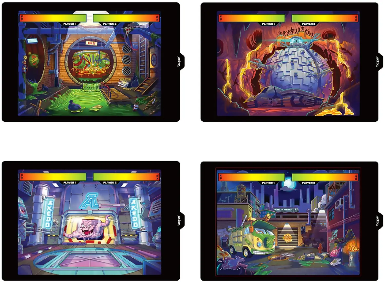 Tmnt Akedo - Teenage Mutant Ninja Turtles Battle Arena