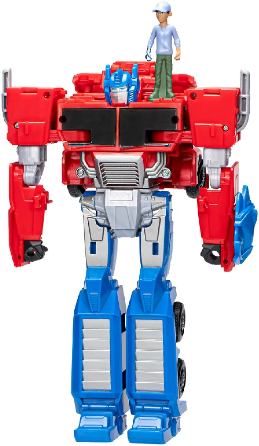 Transformers - Earthspark Spin Changer Optimus Prime & Robby Malto - Hasbro