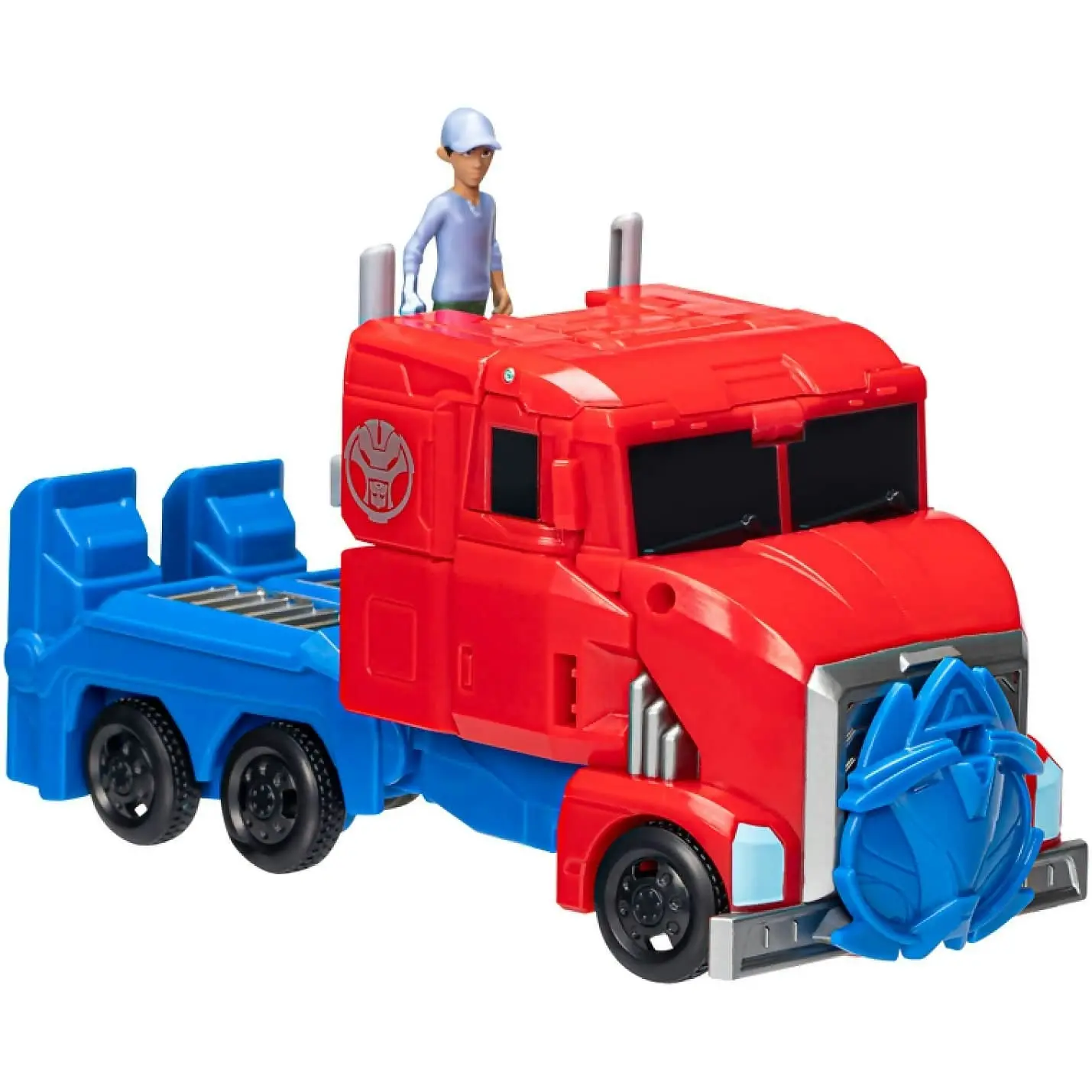 Transformers - Earthspark Spin Changer Optimus Prime & Robby Malto - Hasbro