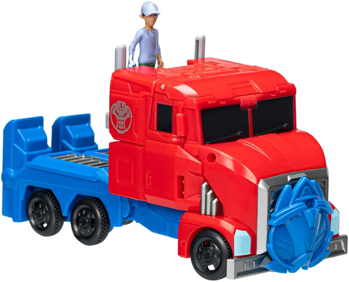 Transformers - Earthspark Spin Changer Optimus Prime & Robby Malto - Hasbro