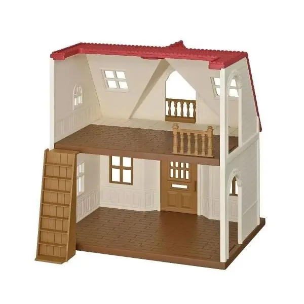 Sylvanian Families - New Red Roof Cosy Cottage Starter Home Animal Doll Playset