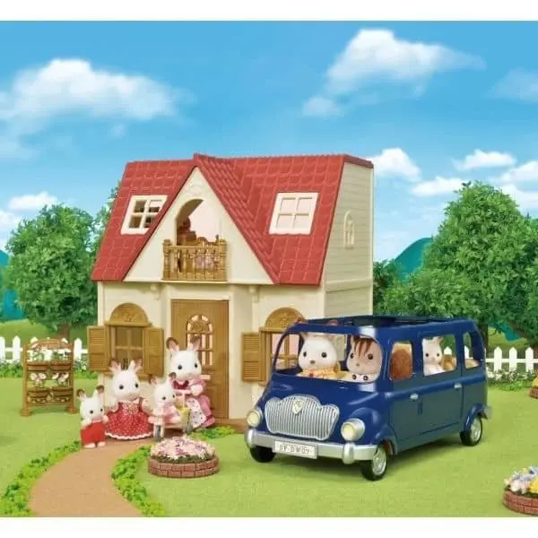 Sylvanian Families - New Red Roof Cosy Cottage Starter Home Animal Doll Playset