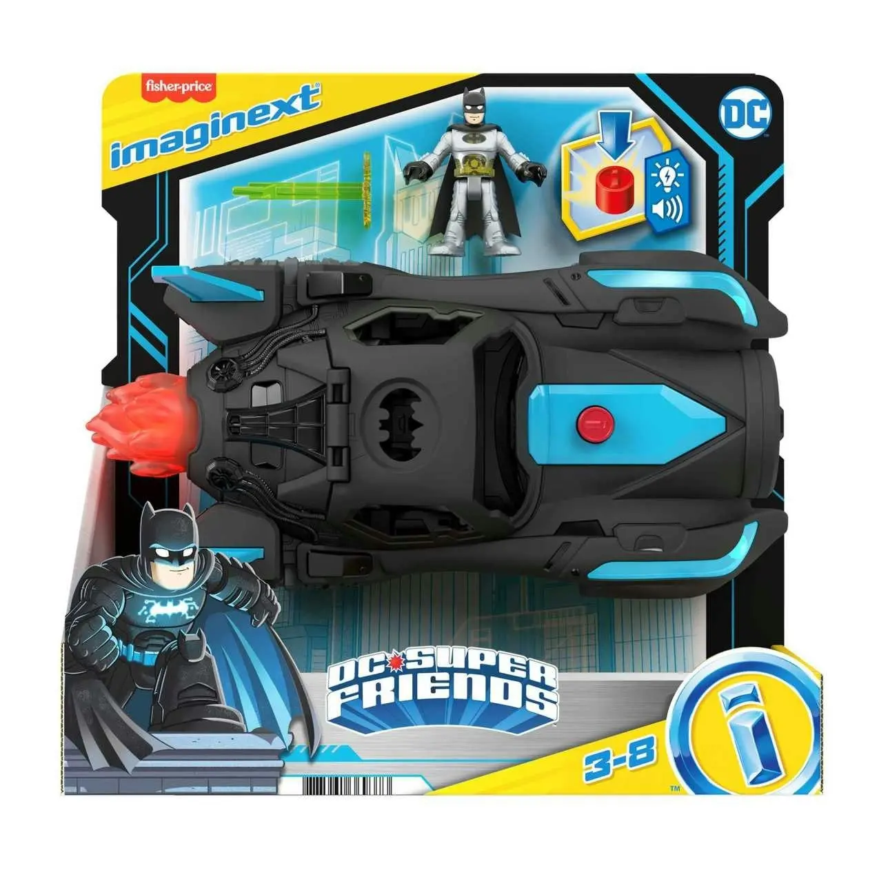 Imaginext - Batmobile F22 Dlx Fisher-Price