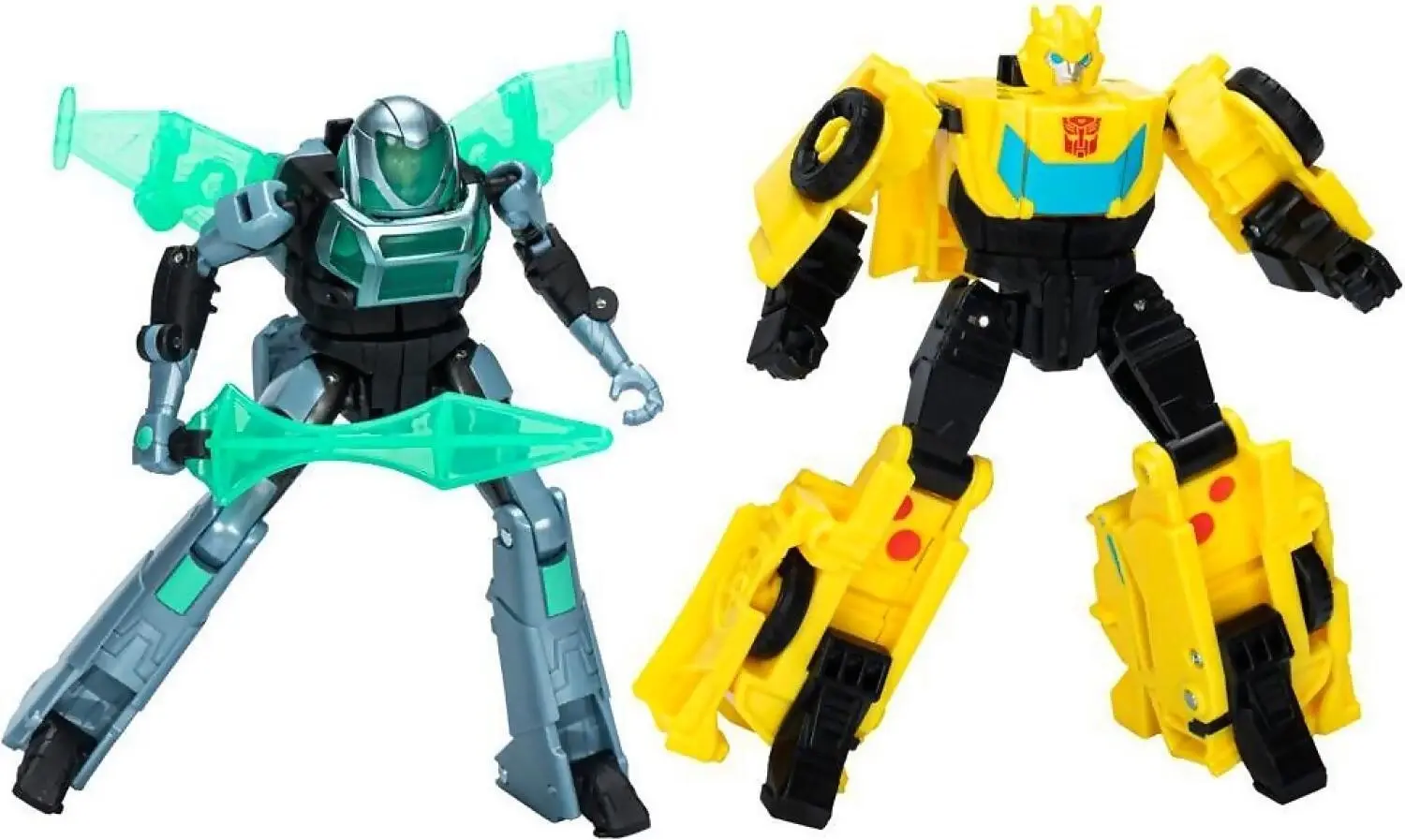 Transformers - Earthspark Cyber-combiner Bumblebee And Mo Malto Action Figures - Hasbro