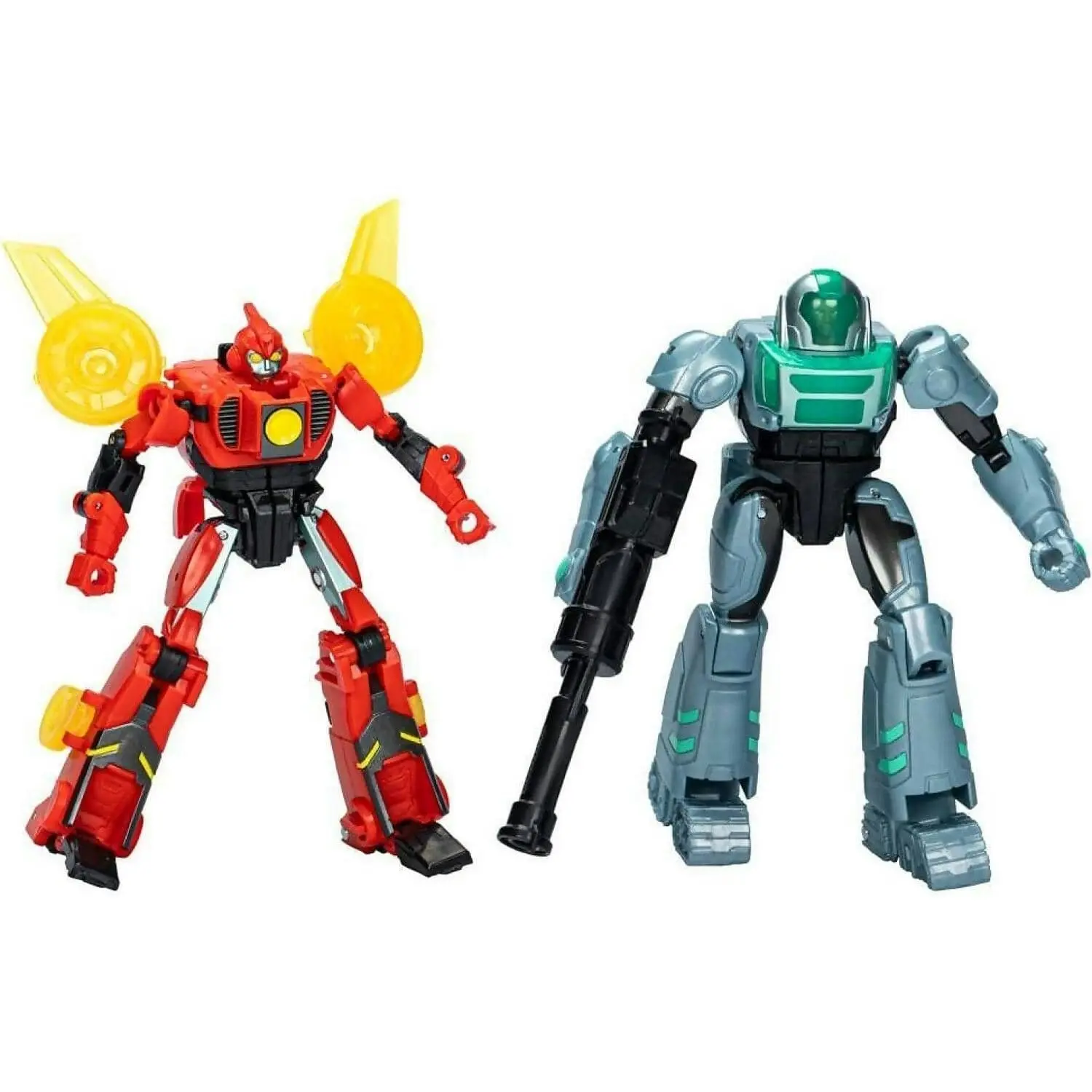 Transformers - Earthspark Cyber-combiner Terran Twitch And Robby Malto Action Figures - Hasbro