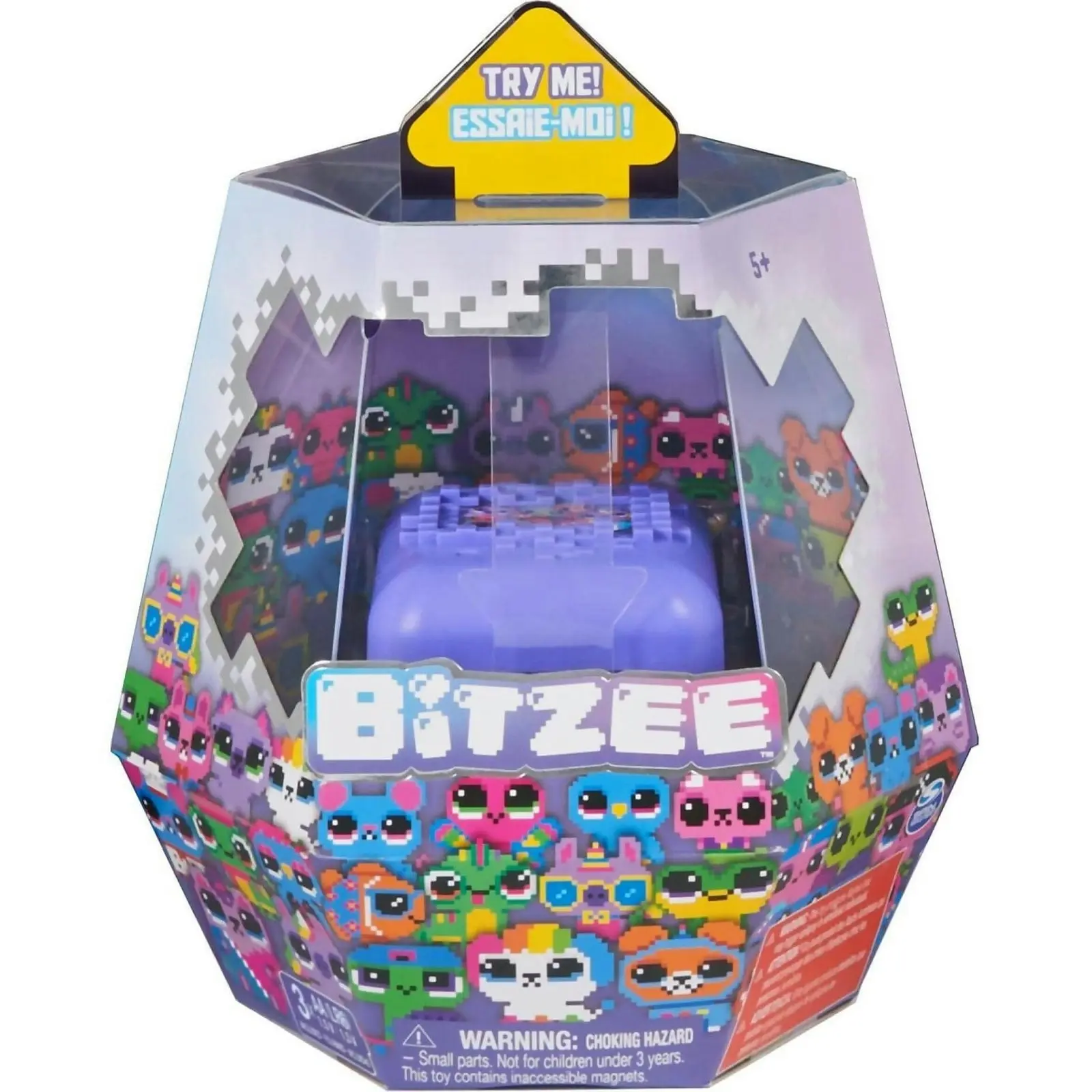 Bitzee - Interactive Toy Digital Pet And Case With 15 Animals Inside Virtual Electronic Pets React To Touch - Spin Master