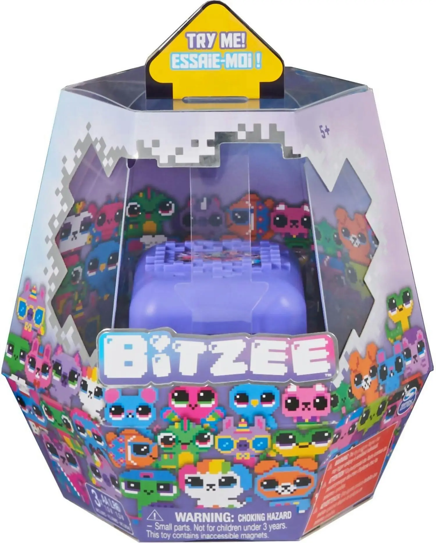 Bitzee - Interactive Toy Digital Pet And Case With 15 Animals Inside Virtual Electronic Pets React To Touch - Spin Master