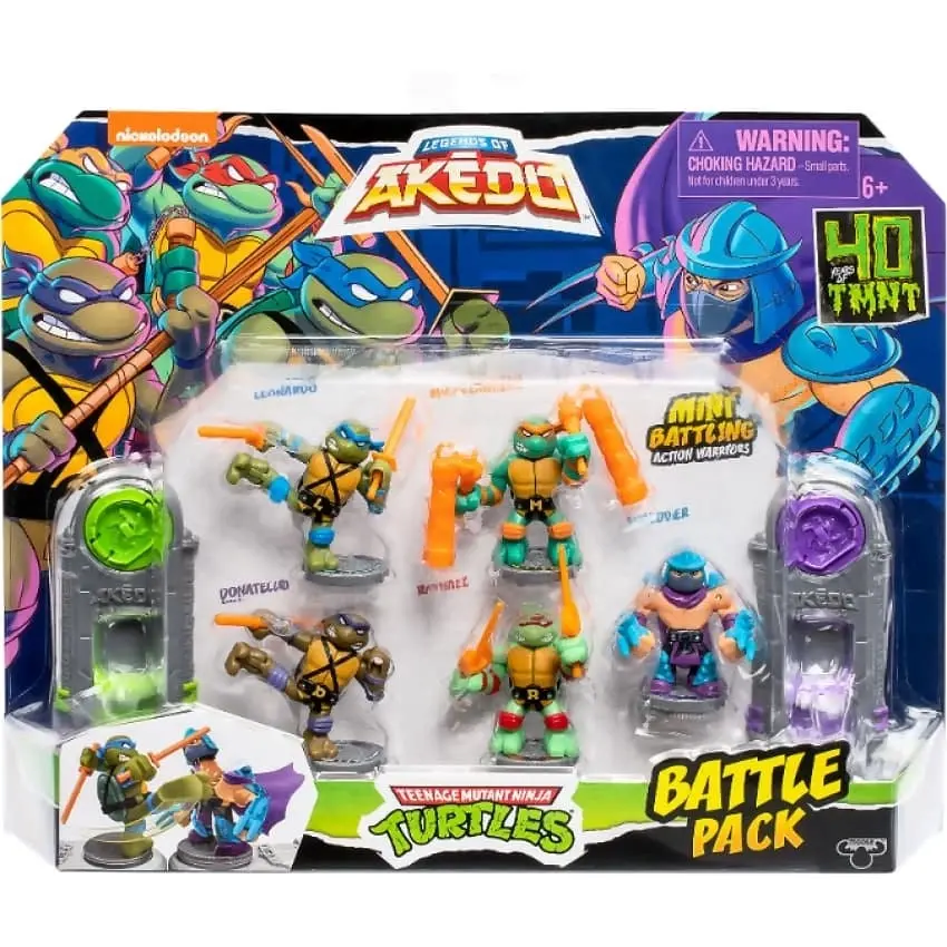 LEGENDS OF AKEDO - Teenage Mutant Ninja Turtles - S2 Battle Pack