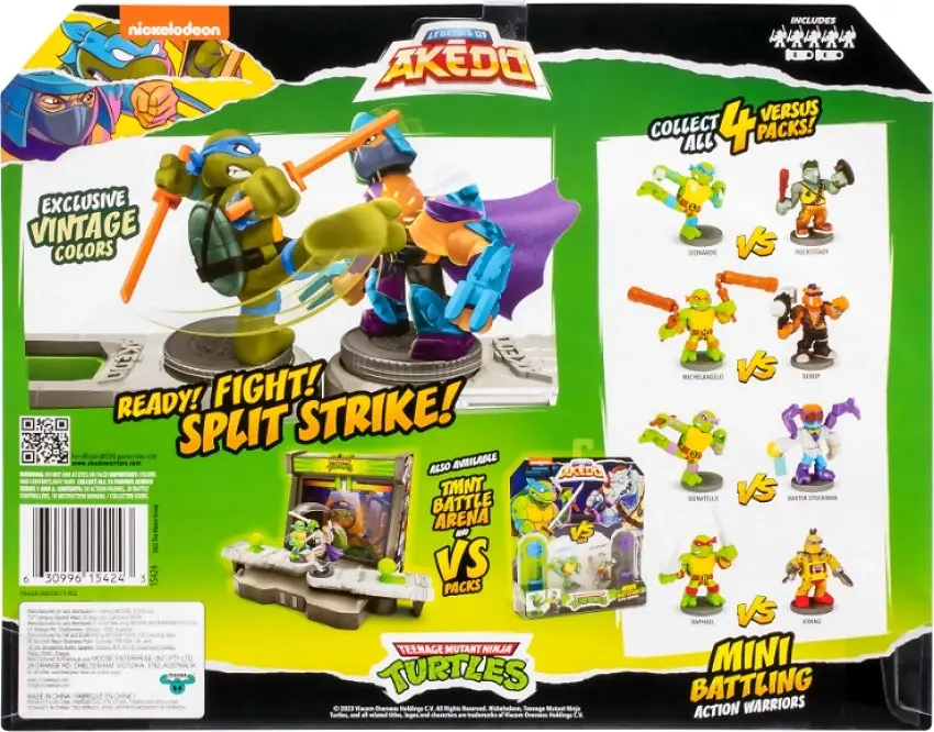 LEGENDS OF AKEDO - Teenage Mutant Ninja Turtles - S2 Battle Pack