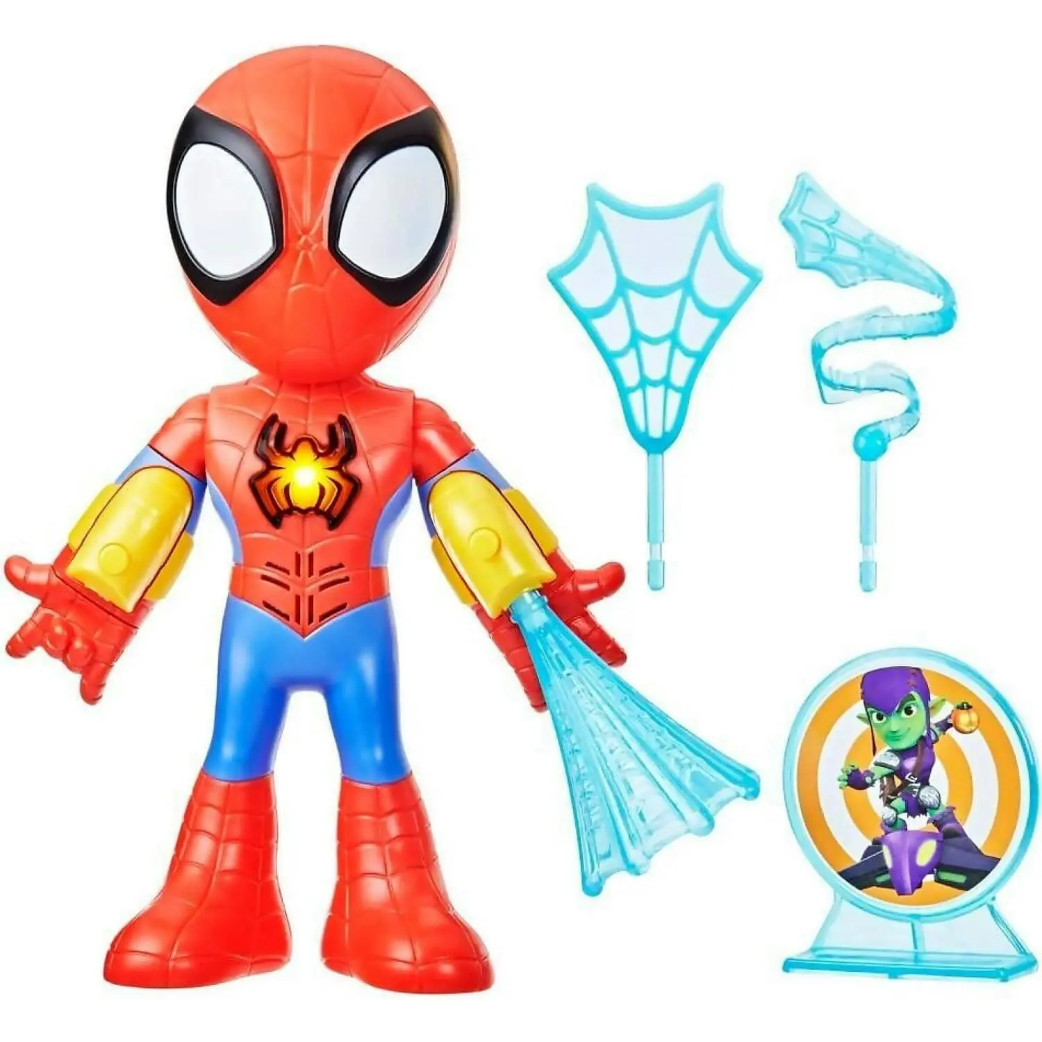 Marvel - Spidey And His Amazing Friends Electronic Suit Up Spidey Action Figure - Hasbro