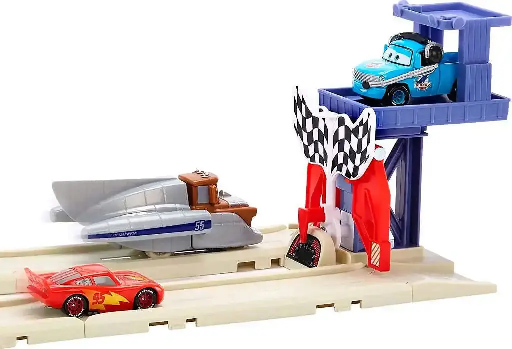 Disney Pixar - CARS - On The Road Salt Flats Super Speed Playset - Mattel