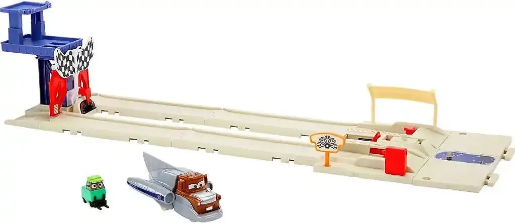 Disney Pixar - CARS - On The Road Salt Flats Super Speed Playset - Mattel