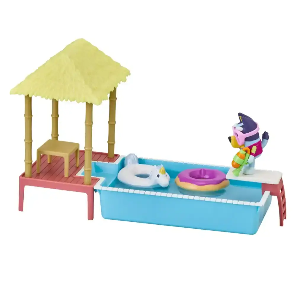 Bluey - Pool Time Fun Play Set