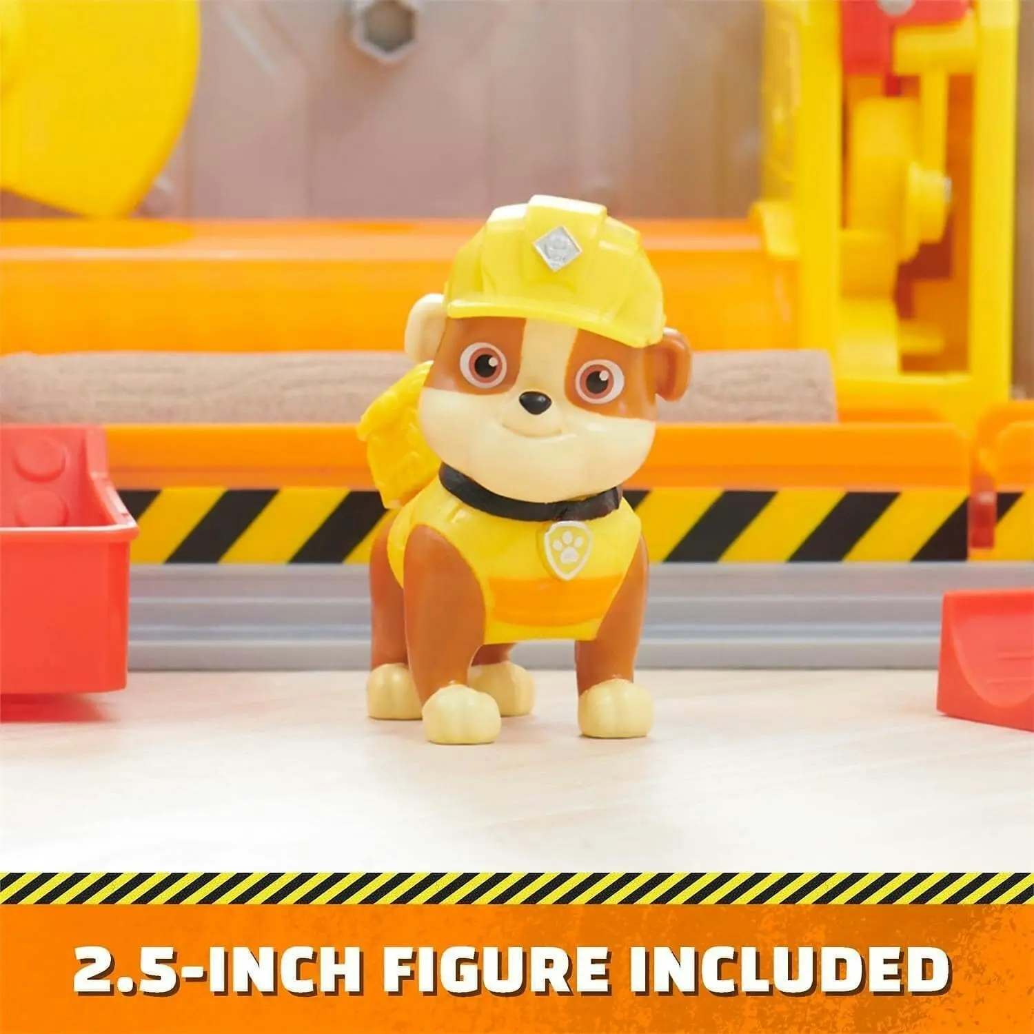 Paw Patrol -rubble & Crew Rubble`s 6 Piece Workshop Playset - Spin Master