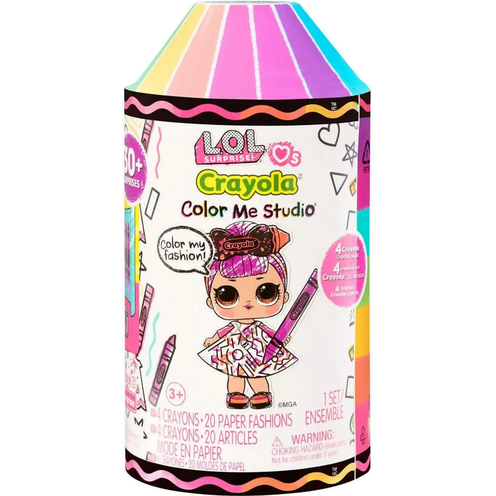 L.o.l Surprise - Loves Crayola Color Me Studio