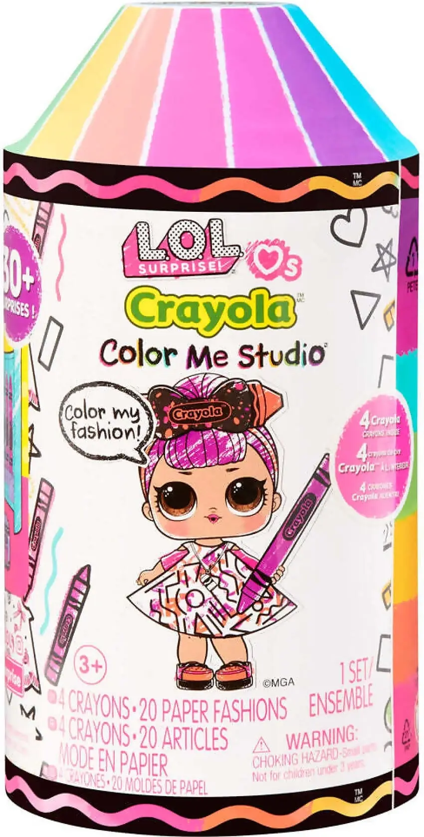 L.o.l Surprise - Loves Crayola Color Me Studio