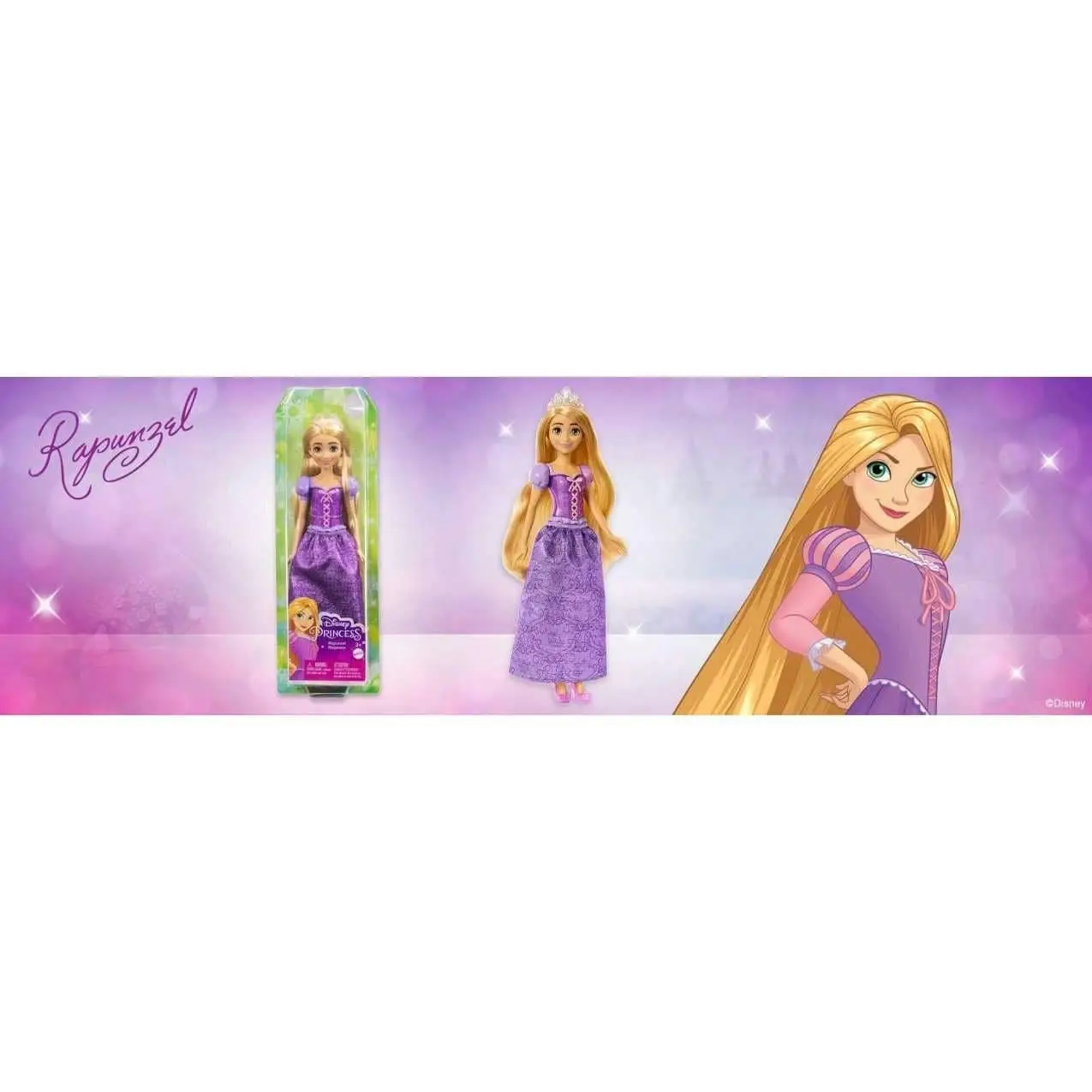 Disney Princess Rapunzel Fashion Doll And Accessories - New For 2023