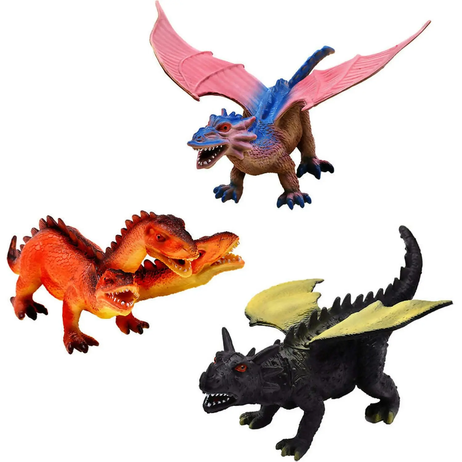 Peterkin - Classics Dragon World 3 Piece Figure Set