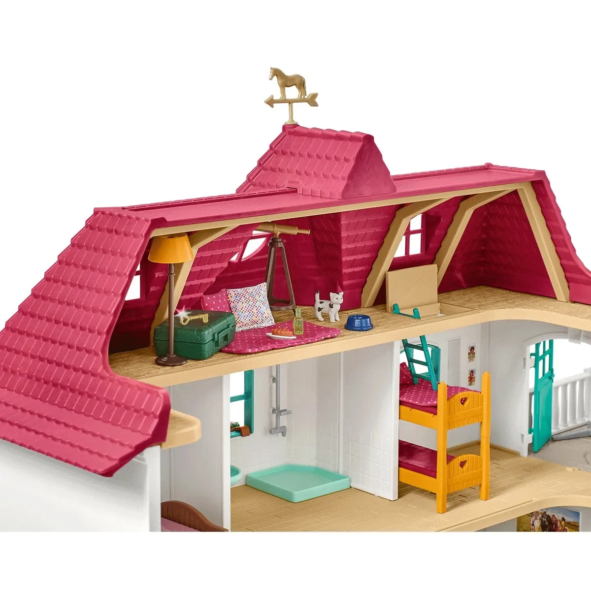 Schleich - Lakeside Country House And Stable Animal Playset