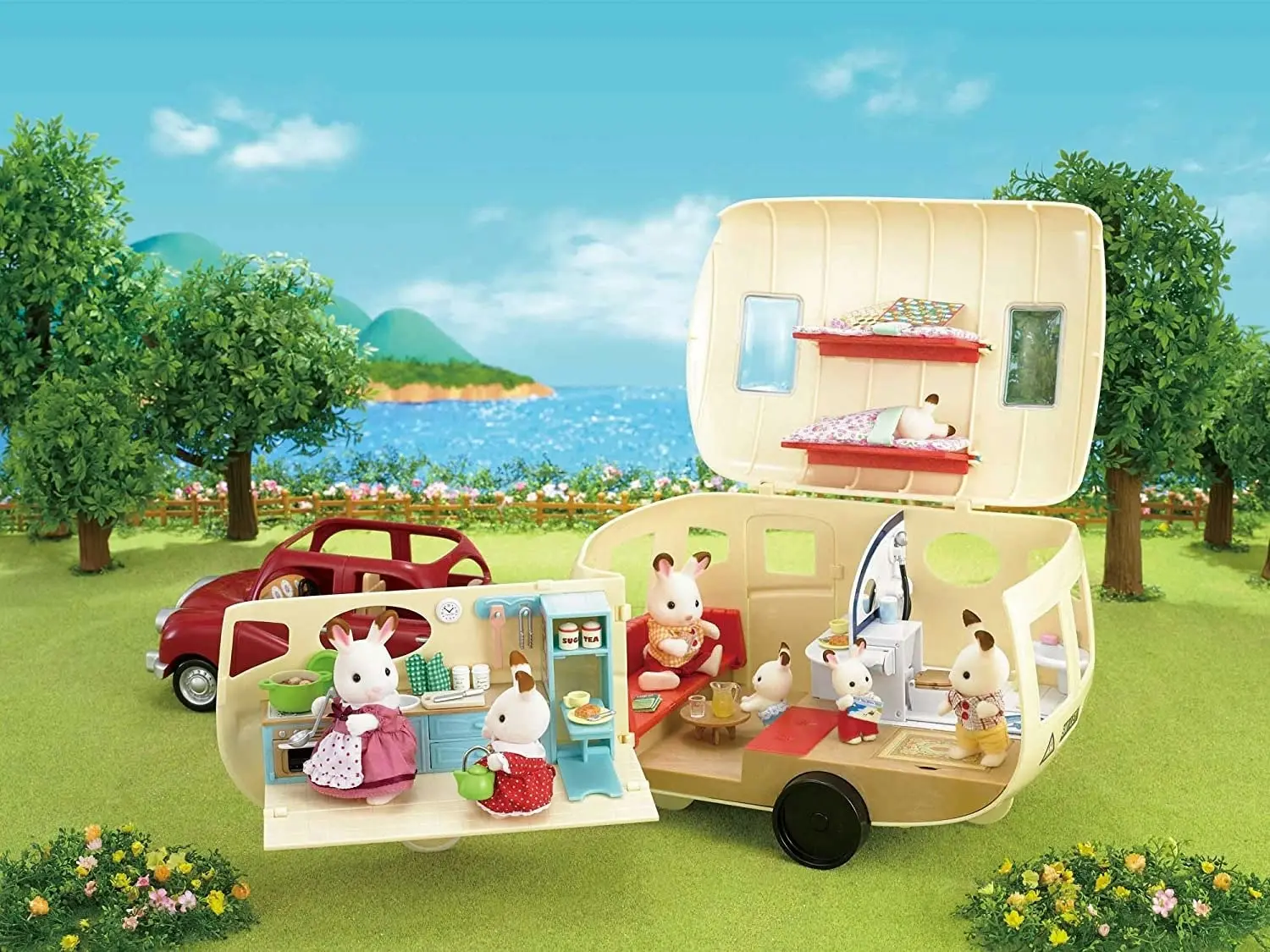 Sylvanian Families - The Caravan  Animal Doll Playset