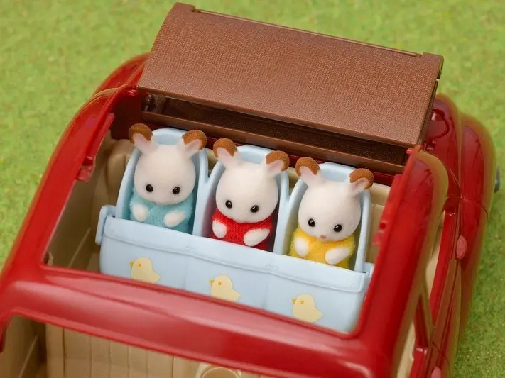 Sylvanian Families - Triplets Stroller Animal Doll Playset