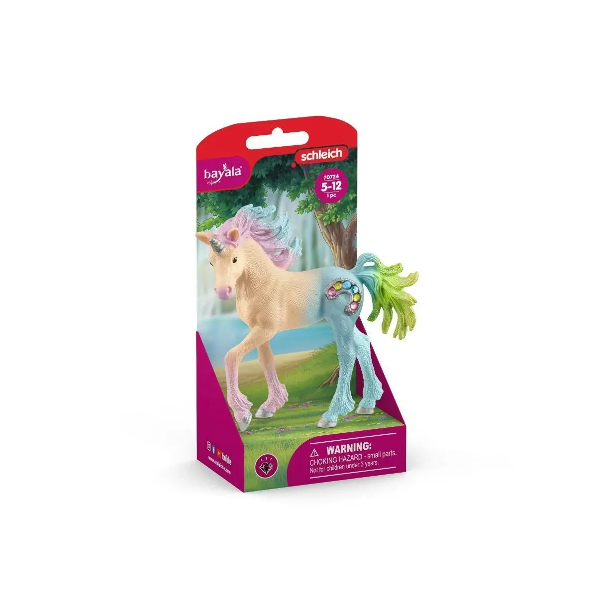 Schleich - Marshmallow Unicorn Foal Horse Figurine