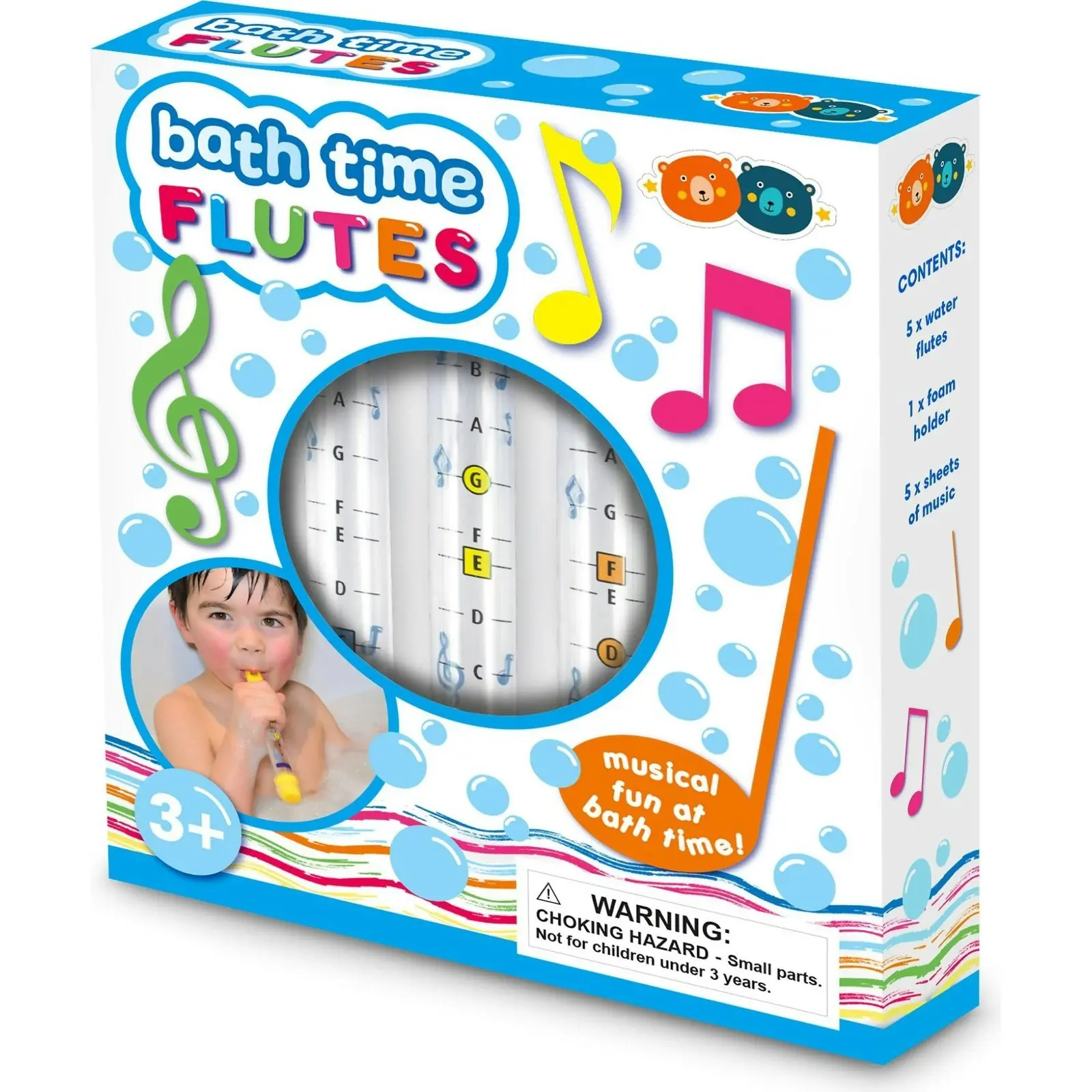 Buddy & Barney - Bath Time Water Flutes - Mh