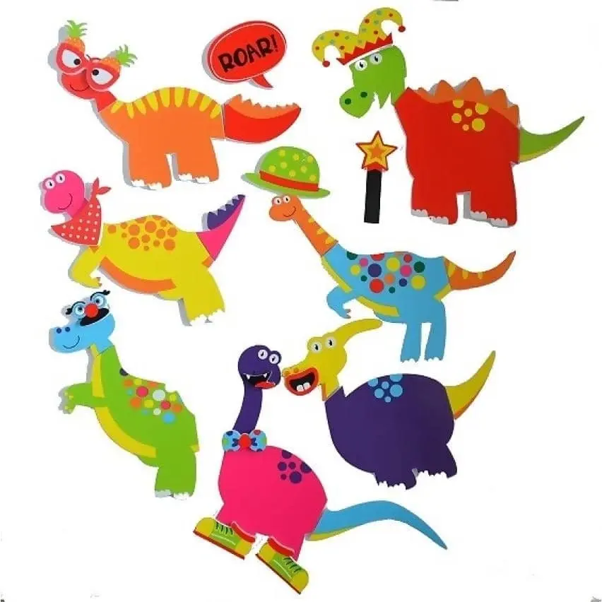 Buddy & Barney - Bath Time Stickers Weird & Wonderful Dinosaurs - Mh