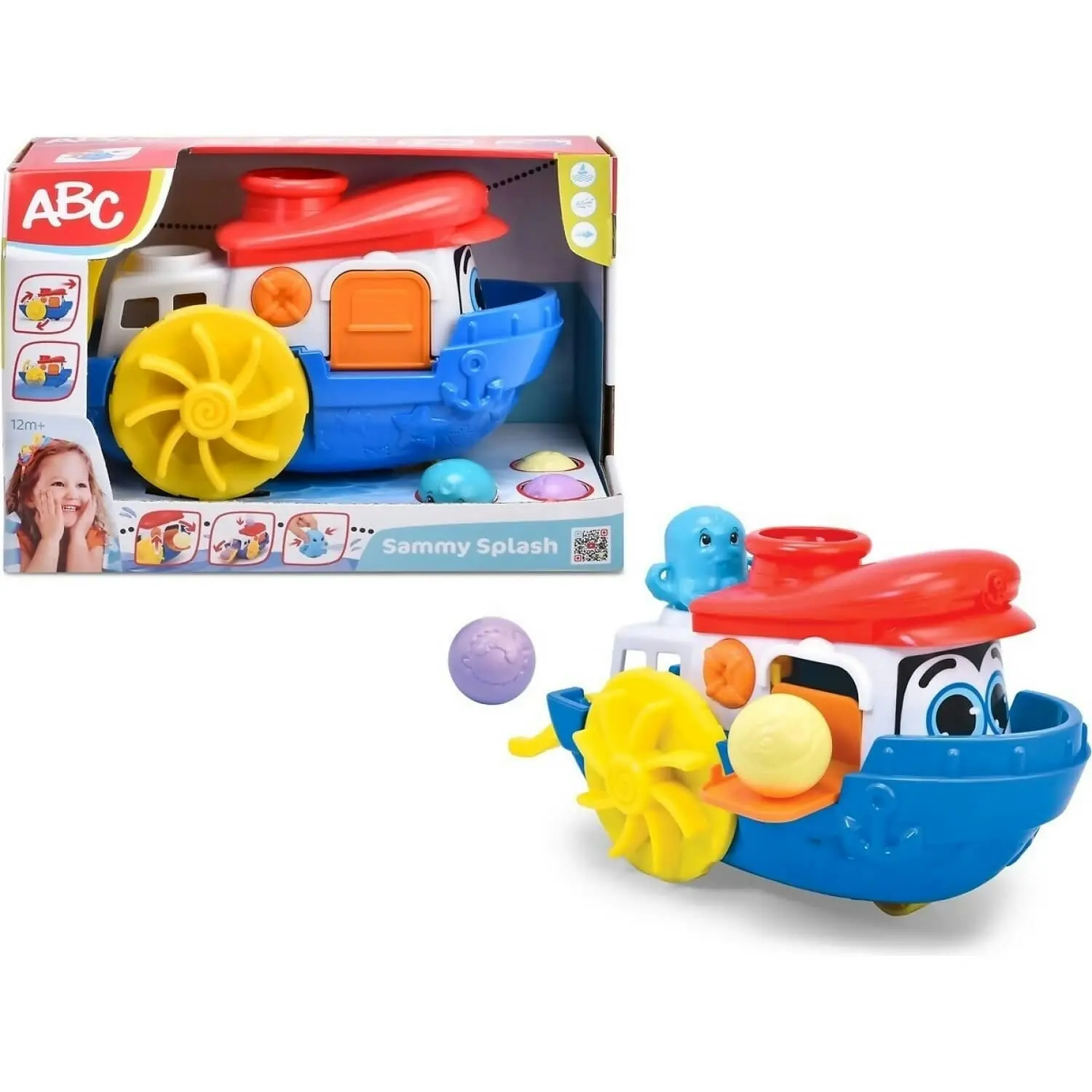 Simba Toys - ABC Sammy Splash 30cm