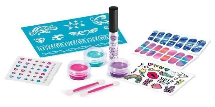 Cra-z-art - Shimmer 'n Sparkle Sparkling Glitter Tattoos & Nails