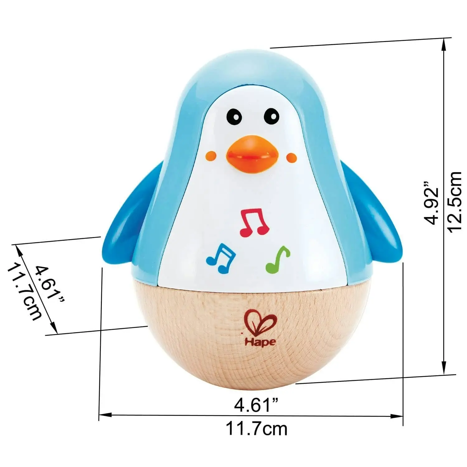 Hape -  Penguin Wobbler Musical